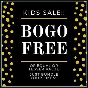 🌸🌷BUY ONE GET ONE KIDS ITEMS!!! 🌷🌸